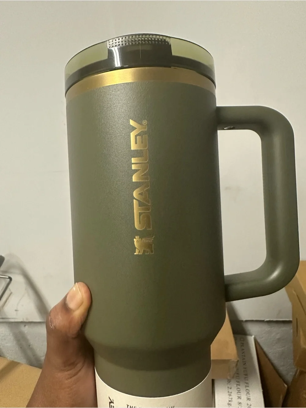 Stanley Cypress Olive Green 40oz Quencher